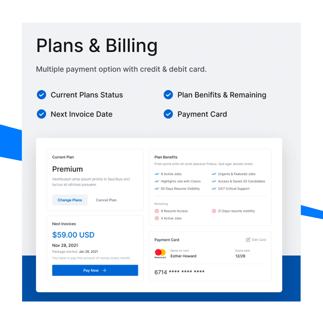 Job Classified platform — Product image